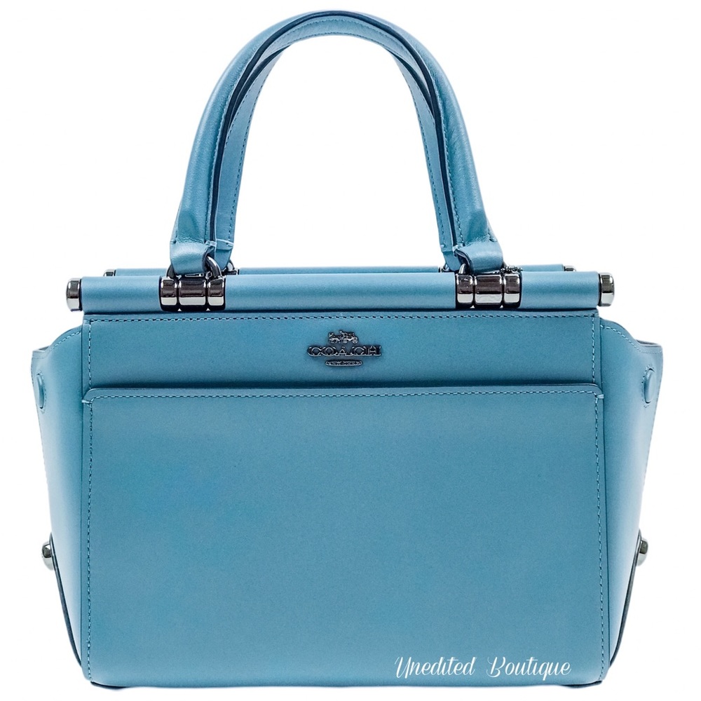 COACH Top Handle Satchel Handbag - Picture 3 of 10